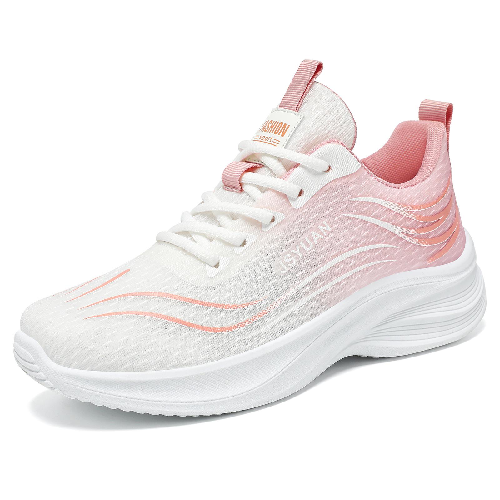 Women s Shoes Versatile Spring Mesh Casual Shoes Breathable Dad Soft Soled Sports Women s Shoes 36