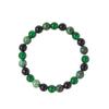 Festive Gifts Green Agate African Turquoise Black Onyx Beaded Bracelet Natural Fashion Jewelry For Men Women Daily Wear Gift