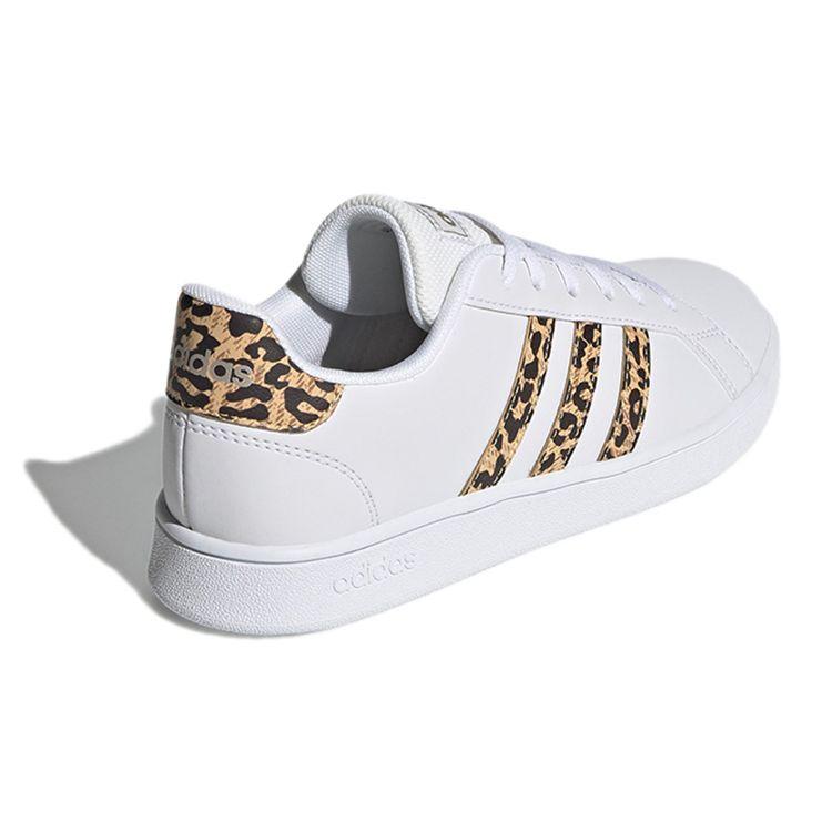 Adidas Neo Grand Court Low Top Kids Sneakers White Kids Sneakers FZ3510