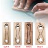 Precision Zipper Pull Die Cutter for Leather Crafting