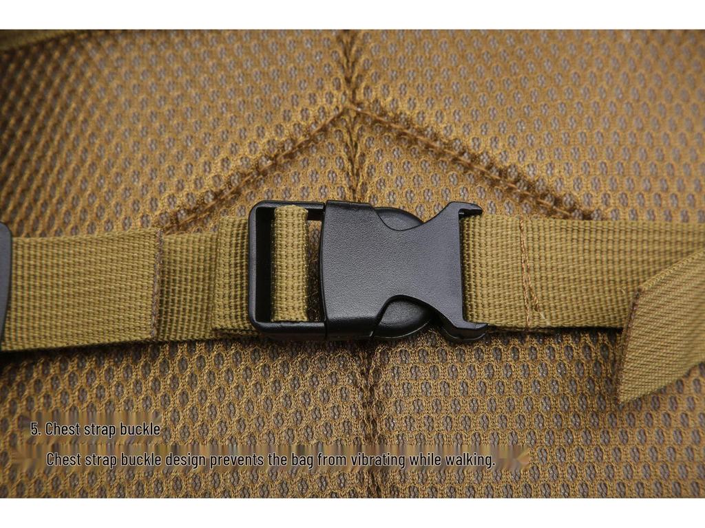 Tarnung 3P Großvolumiger Taktischer Outdoor-Reise- und Bergsteigerrucksack