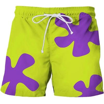 Pantalones Cortos de Playa Ligeros y Transpirables con Estampado 3D para Hombre Verano Ropa de Baño Casual de Verano para Actividades al Aire Libre