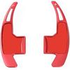Voodonala Red Steering Wheel Shift Paddle Shifter Trim Cover for Ford Mustang 2015+(2pcs/set)