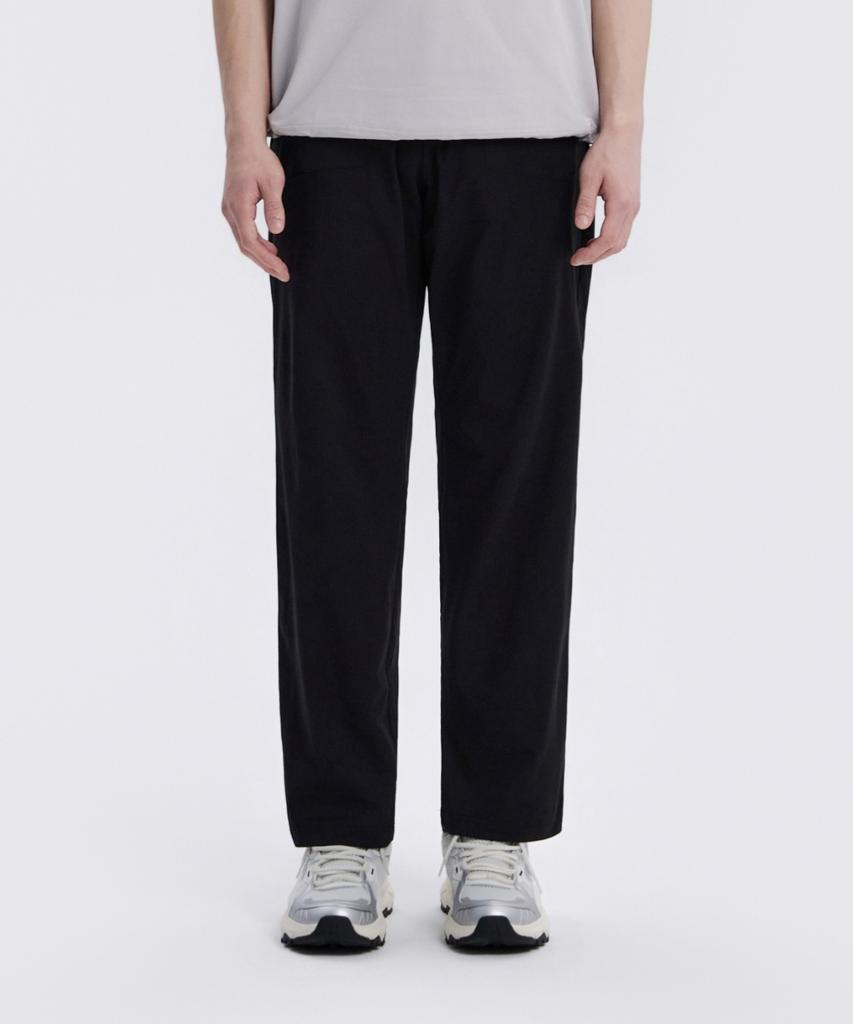 NATIONALGEOGRAPHIC N262Upt991 Frozen Air Semi-Overfit Straight Pants Black
