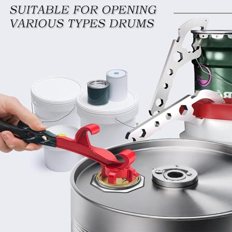 Practical Aluminum Alloy Paint Can Opener For Household Industrial Drum Lid And Latex Bucket