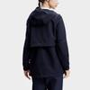 FILA Solid Color Logo Hooded Fitness Woven Jacket Women jackets Dark-Blue A11W411703F-NV