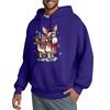 Men's Hooded Sweatshirt, Contrasting Color Sweatshirt, Sports   Casual Jacket