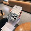 Nouvelle Coque de Téléphone de Luxe en Silicone Antichoc Losange Diamant Pour Iphone 15 14 13 12 11 Pro Max X XR 8 7 Plus Housse de Protection