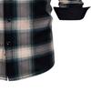 Men's Casual And Trendy Checked Button Cardigan, Men's Lapel Long-sleeved Inner Fleece Warm Coat