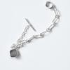 STUDIO LEIGH CLIP CHAIN BRACELET-BLACK