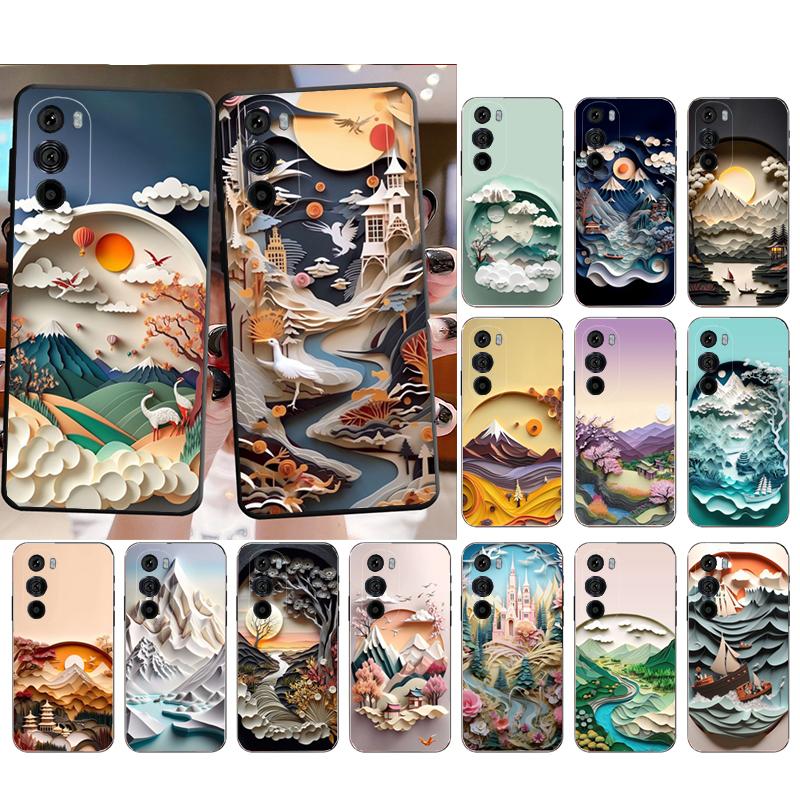Landscape Phone Case For Motorola Edge 60 50 40 Pro 60 50 40 30 Ultra Neo Fusion Moto G Play G Stylus G Carcasas
