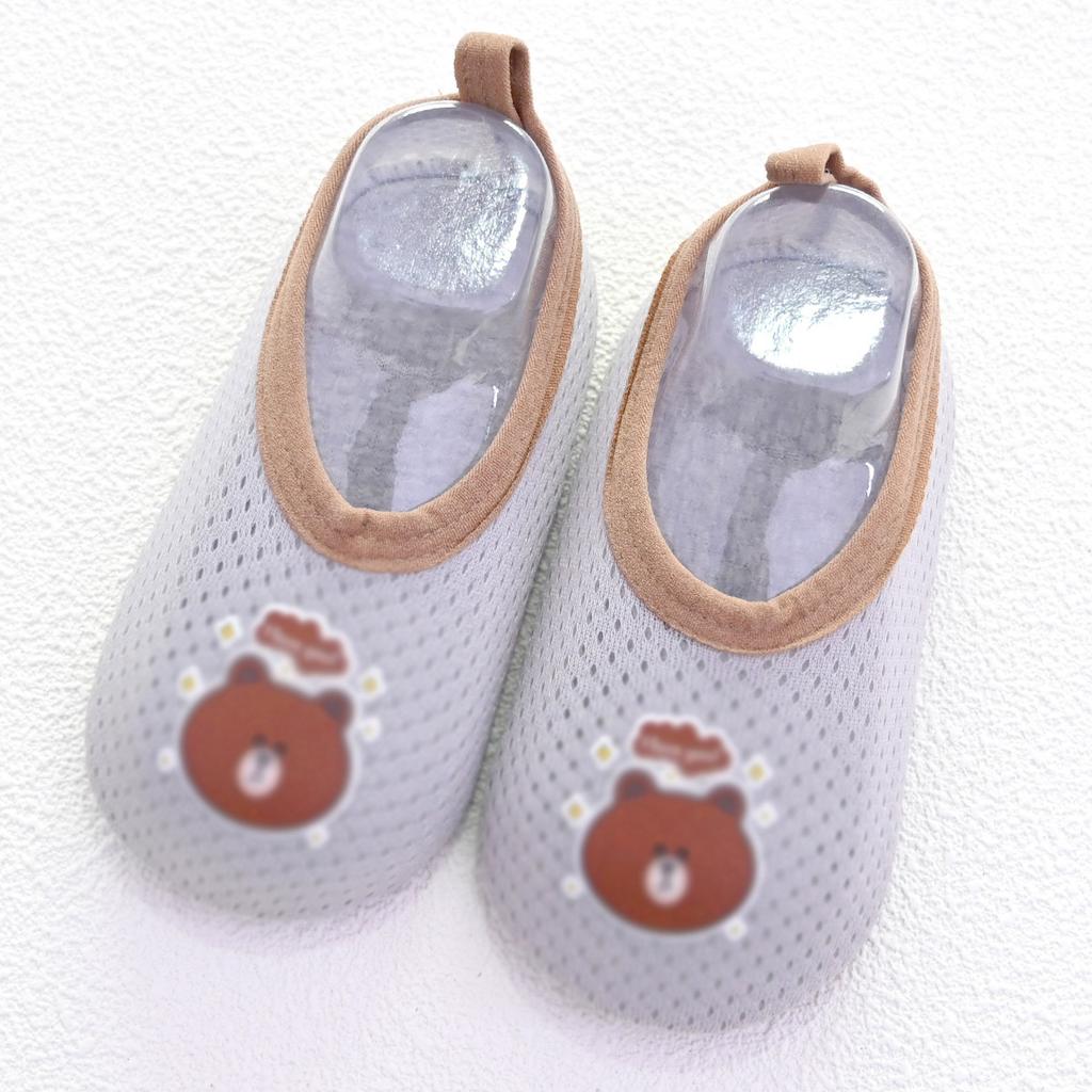 Cartoon Socks Baby Summer Floor Anti-skid Short Infant Boat Socks Baby Toddler Shoes Non-slip Socks Baby First Walker