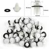 50/100pcs With Seal Ring Door Panel Clip Retainer Fastener for BMW E34 E36 E38 E39 E46 M3 M5 Z3 X5