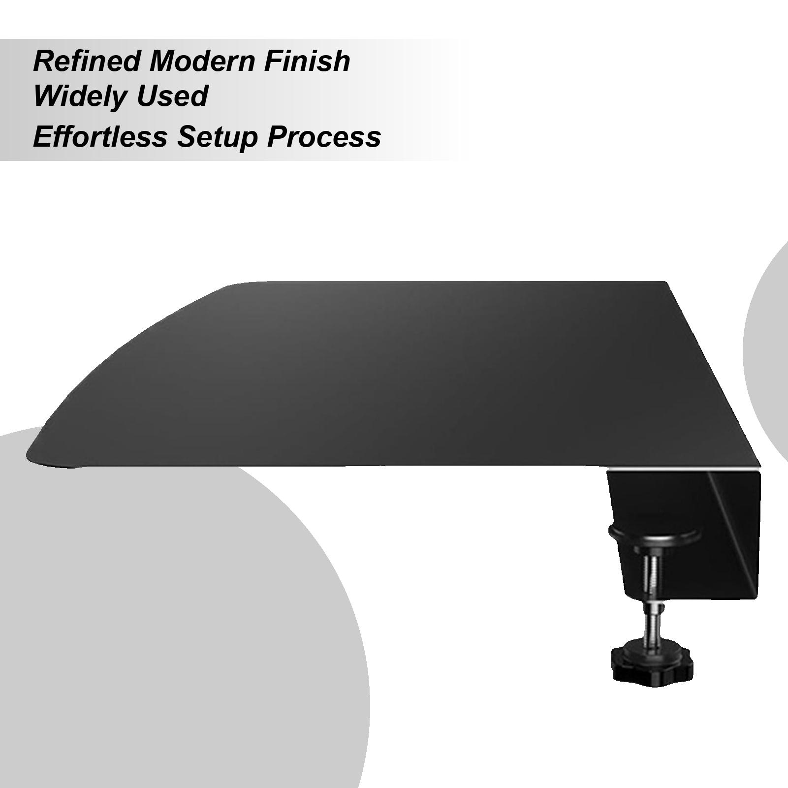 

Desk Corner Extender Clamp-On Desk Extender Side Extension Adapter Organizer Holder For Home Dorm Travel L Shaped Table College China Mainland