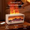 3D Fireplace Aroma Diffuser with Remote Control: Dynamic Flame Humidifier & Seven-Color Ambient Light for Home/Desktop