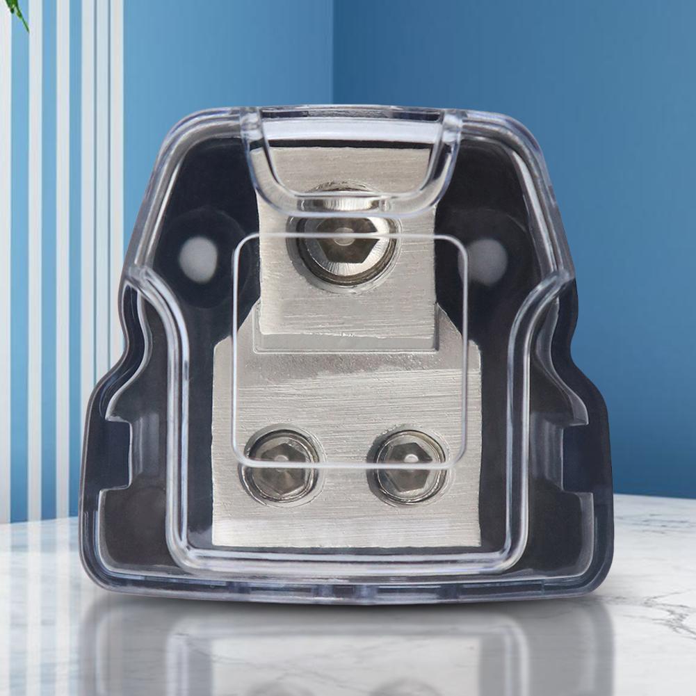 Car Audio Power Distribution Block 4/8AWG Out Distribution Block Junction Box Car Stereo Audio Power Ground Distribution Block