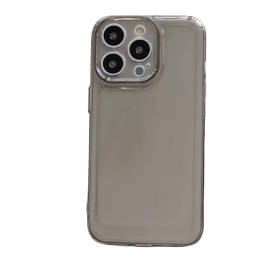 Applicable To Apple 16 Transparent Space Shell IPhone 14 Mobile Phone Case Full-inclusive Fine Hole Anti-fall TPU Soft Shell Protection Case