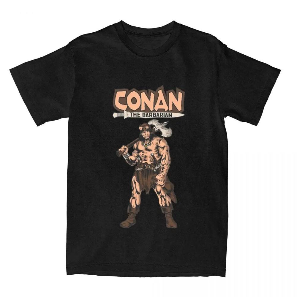 SALE Conan The Destroy CONAN THE BARBARIAN Men Women T Shirt Merchandise Humor T Unisex T-Shirt S
