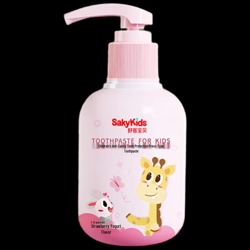 

Saky Kids Anti-Cavity Press Toothpaste (2-12 Years)