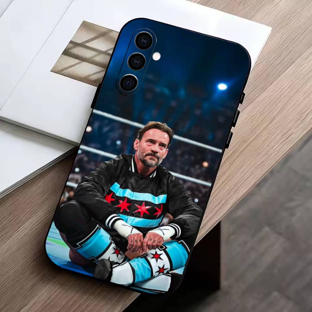 CM P-Punk   Phone Case For Samsung Galaxy A73,A72,A71,A70,A53,A52,A51,Others Soft Black Cover