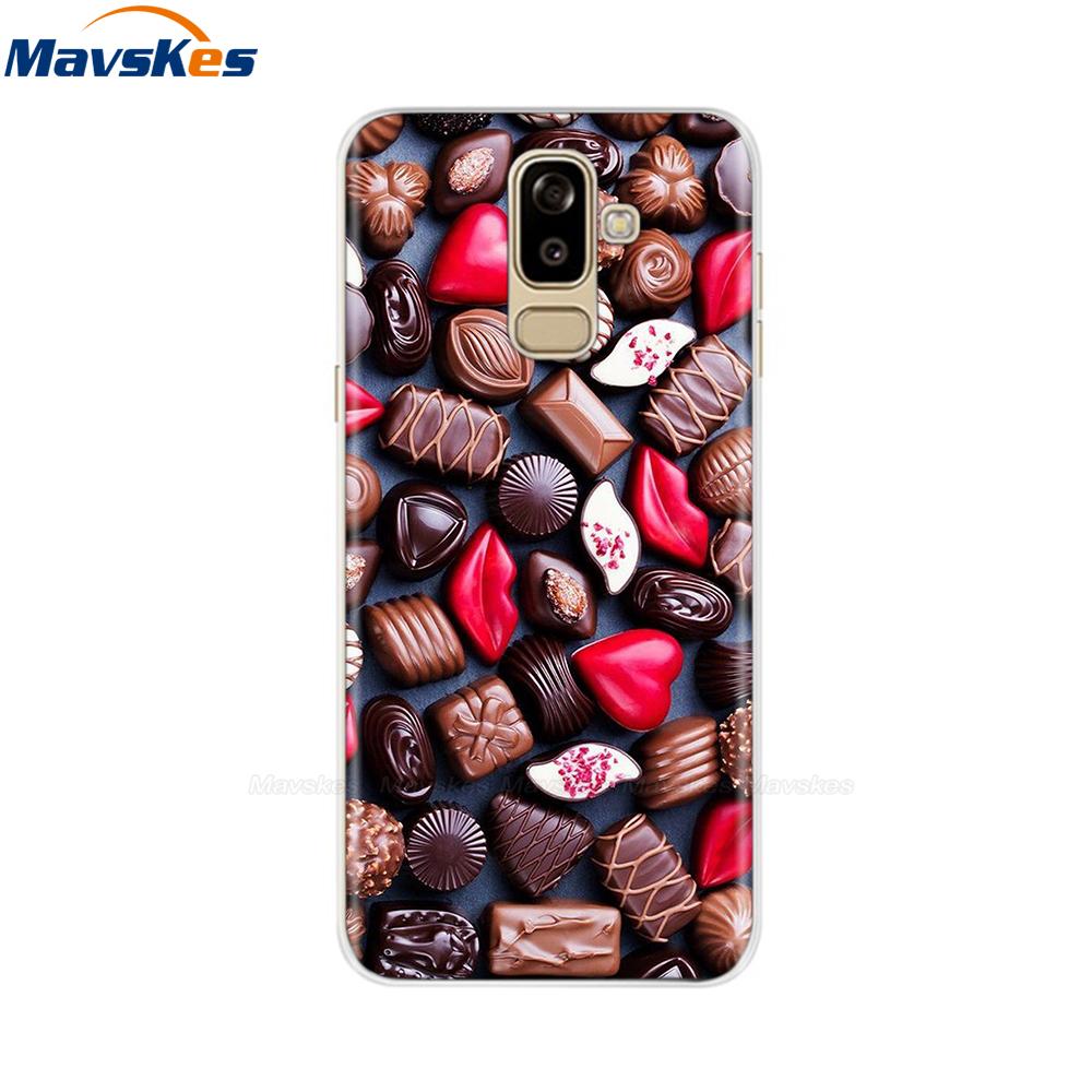 For Samsung Galaxy J8 2018 Case j810 j810f sm-j810f Silicone Funda Back Cover Soft TPU Case For Samsung Galaxy J8 2018 J 8 Cover