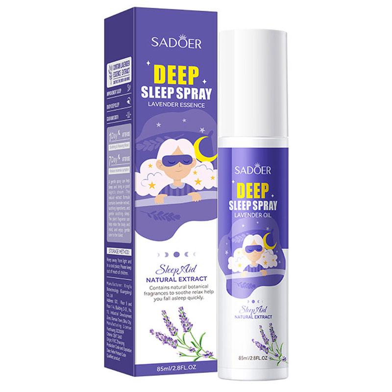 Lavender Sleep Spray 85ml Aromatherapy Sleep Lavender Pillow Mist Pillow for Room Deep Sleep Spray