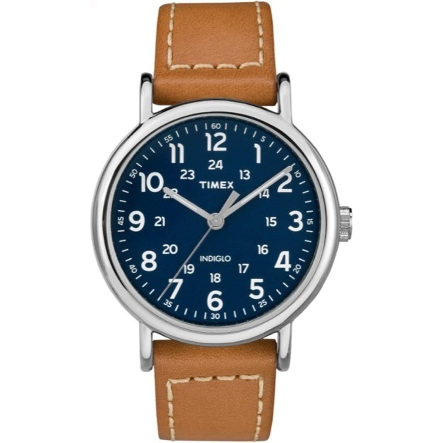 TIMEX Weekender Watch Quartz 3 Atmospheres Water Resistant Mineral Glass Blue Dial TW2R42500 Mens Genuine Product