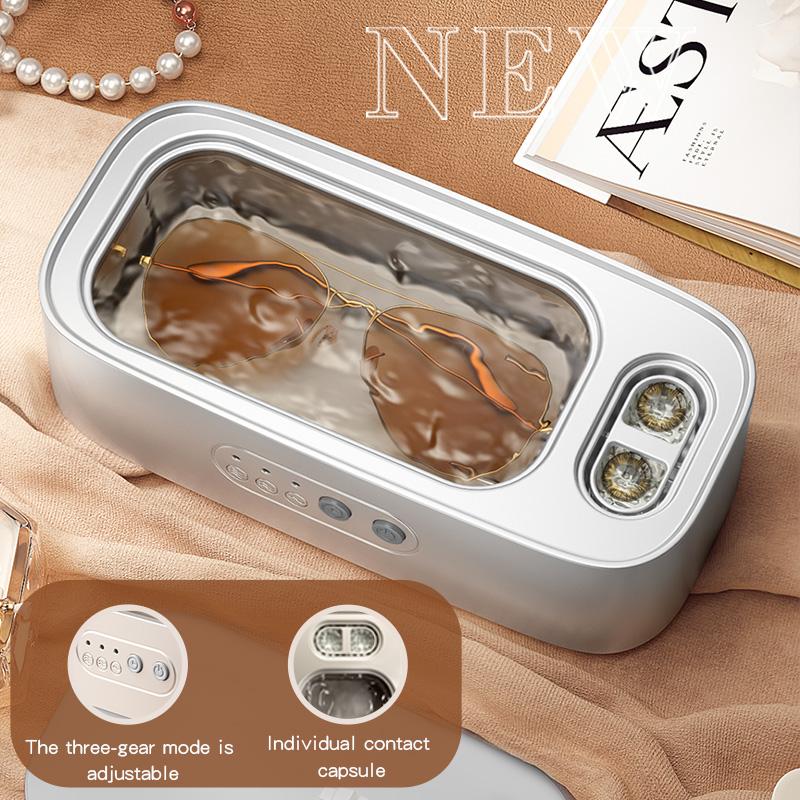 Xiaomi Xiaomi Upgrade Ultrasonic Cleaner 48Khz High Frequency White Machine for Contact Lens Glasses Jewelry Cleaning