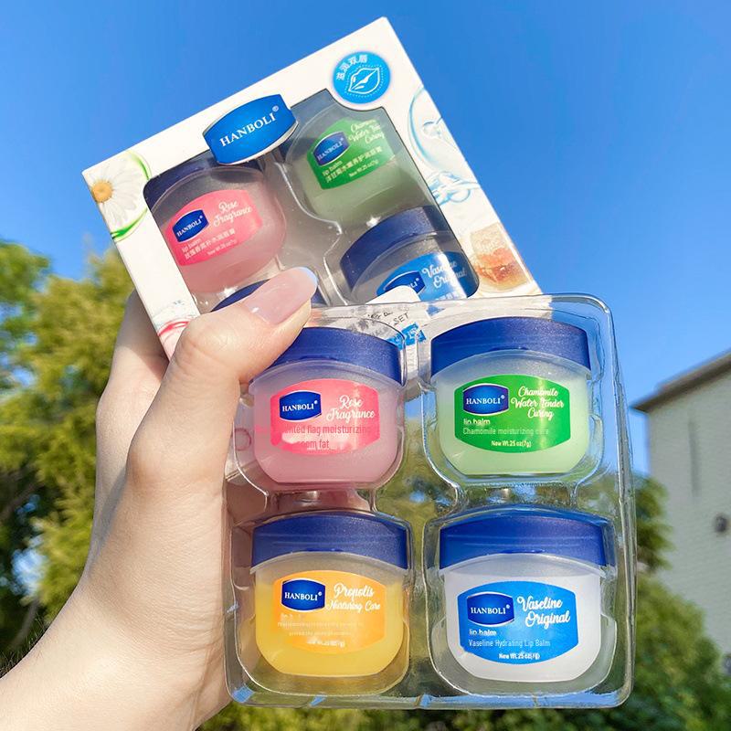 "Vaseline Lip Balm Set: Hydrating, Moisturizing, Anti-Drying Lip Care Kit for Men and Women"