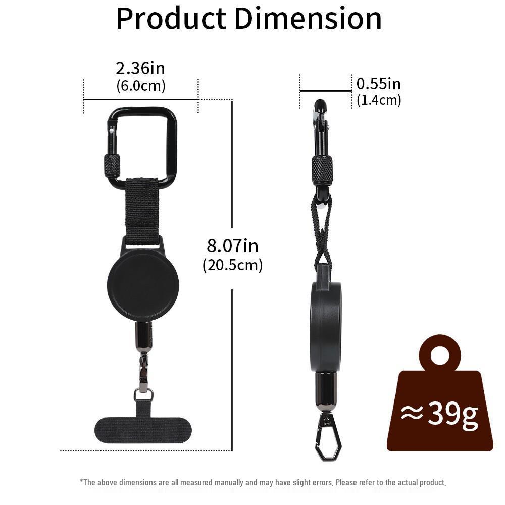Einziehbarer Diebstahlschutz-Handyhalter