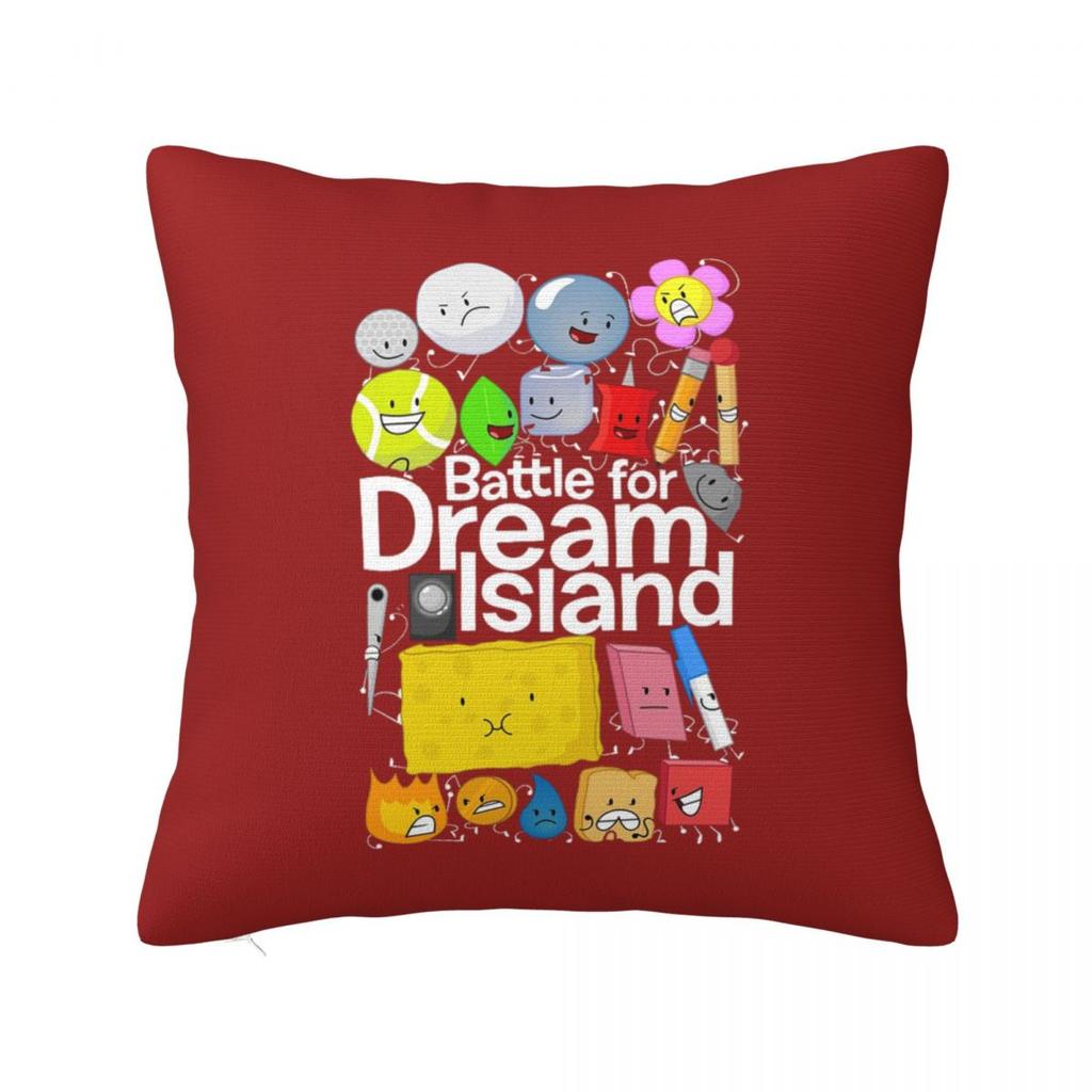 BFDI Poster Square Pillowcase Cushion Cover Pillow Case Throw Pillow Cover for Home Sofa Living Room