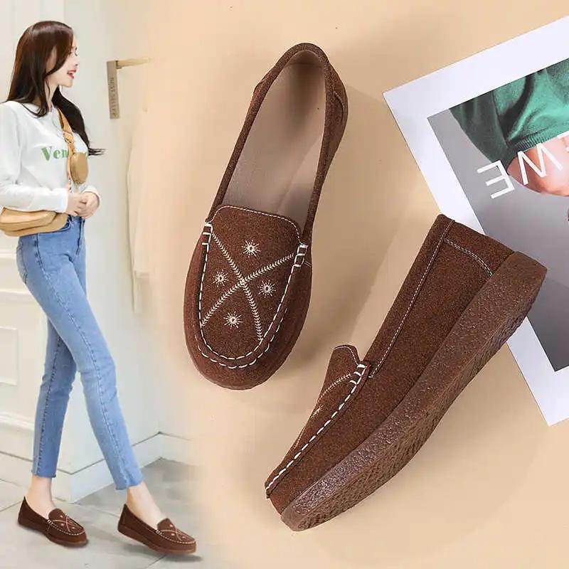 Hightop Road Training Shoes Woman Chunky Sneakers Luxury Design Ladies Loafers Woman Sports Wide Foot Hand Made 2025summer