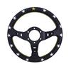 Vertex 320MM Star Embroidery Sports Steering Wheel Golden Wiring Universal Modified Steering Wheel with Forever