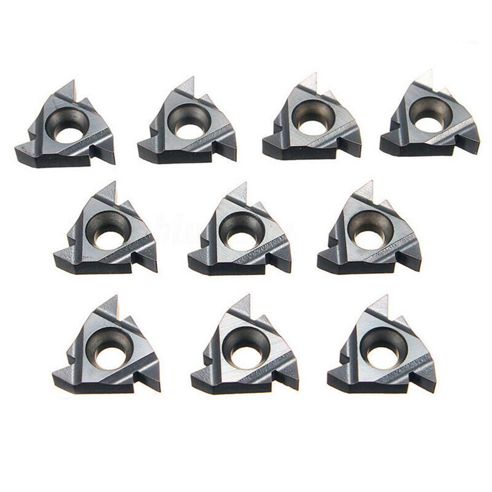 Indexable Inserts Blade Metalworking 14 X 14mm 16ER AG55 6mm Carbide Lathe Threading Inserts Turning Blade Tool
