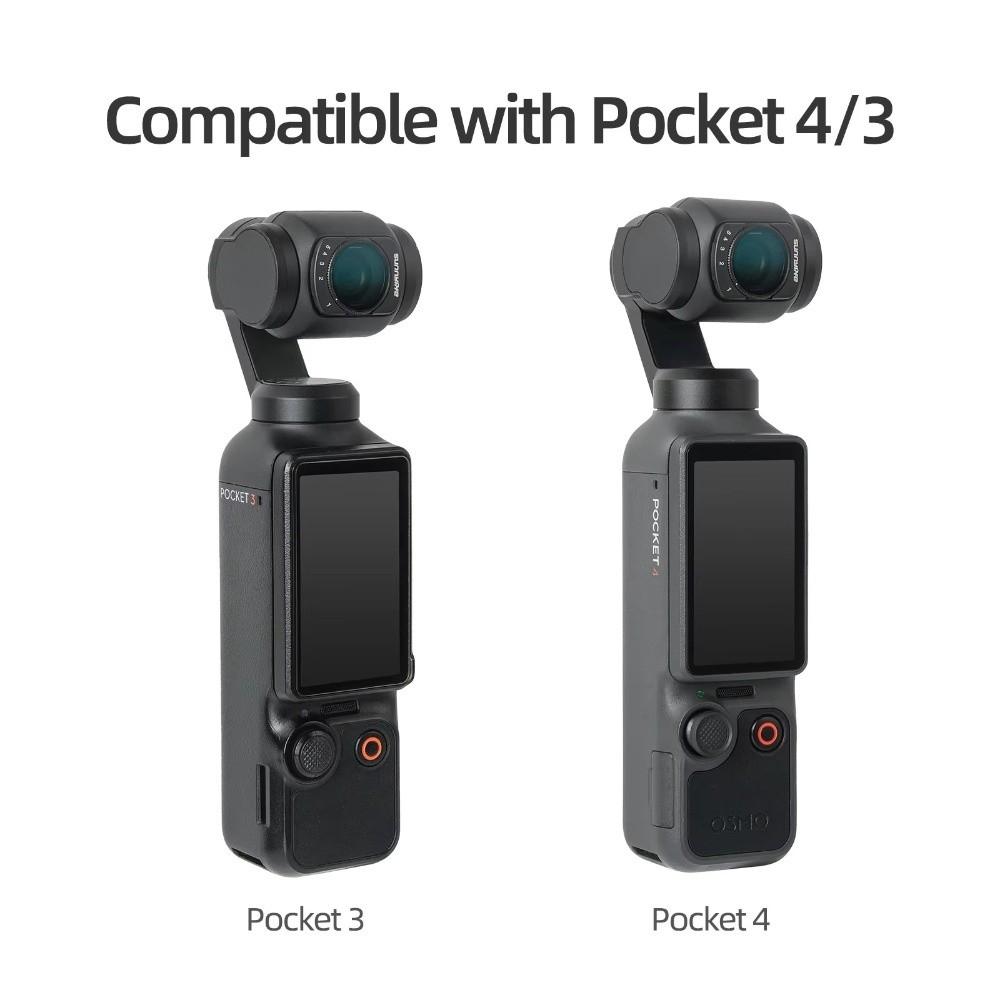 ND2-32 Wide-Angle Lens Adjustable Macro Lens for DJI Osmo Pocket 4 3 Camera Accessories
