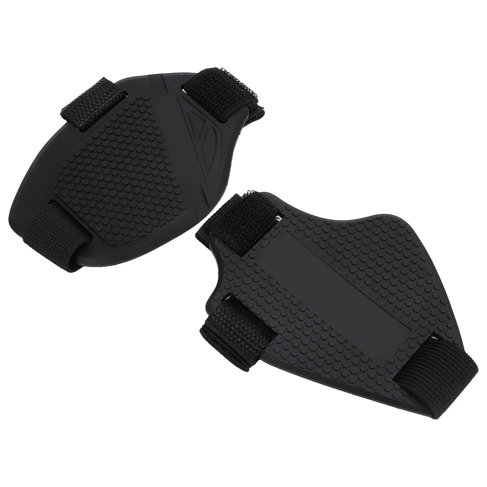 

2 шт. Мотоциклетная накладка на обувь для переключения передач ПВХ Противоскользящая Защитная Защита для мотоциклетной обуви для Дорожных гонок