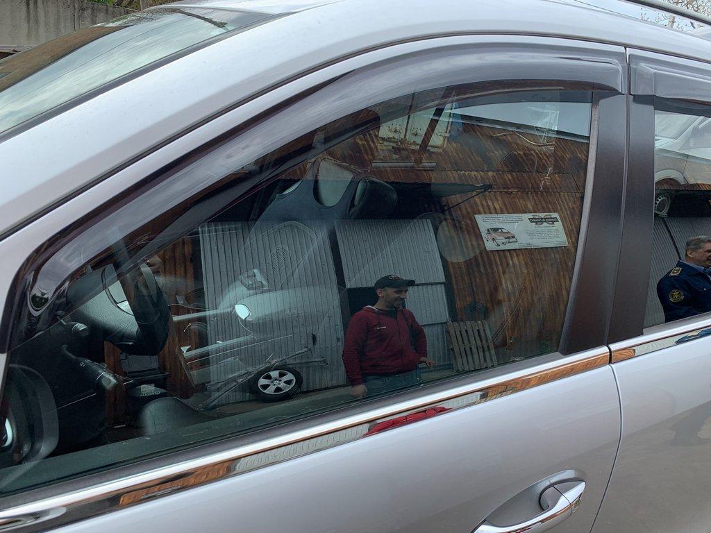 Ветровики (4 шт, HIC) для Mercedes ML W164