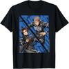 T-shirt Attack on Titan Ostatni Sezon - Sasha Braus i Jean Kirstein