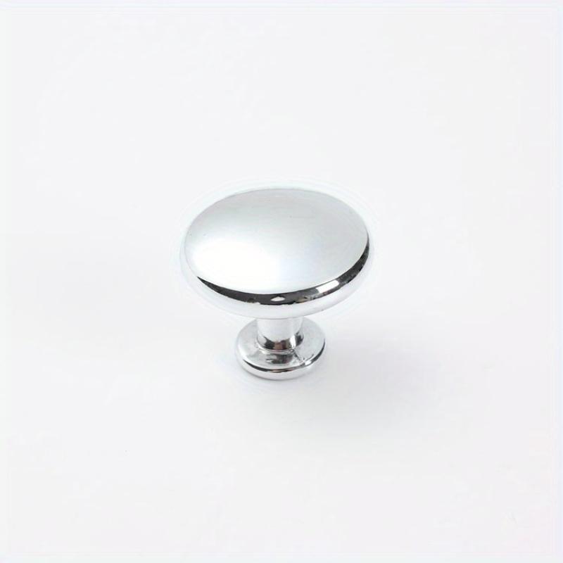 Golden Aluminum Alloy Round Drawer Pull Handles for Cabinets, Shoe Cabinets, And Wardrobes, Black Furniture Hardware with Single Hole Handles.