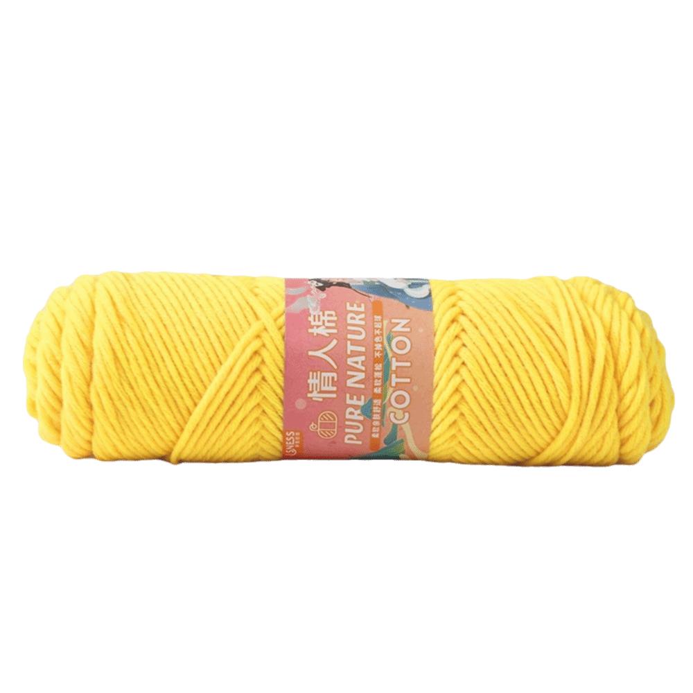 New DIY Knitting Wool Ball Hand Soft Milk Cotton Yarn 8-Strand Weaving Yarn
