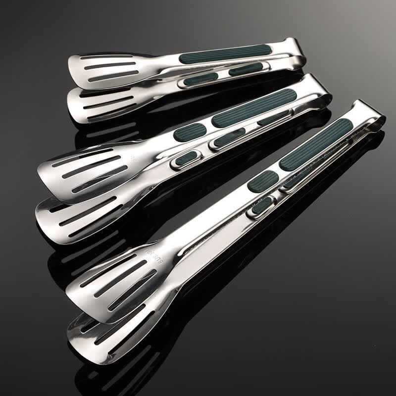 Qianxing 304 Stainless Steel Anti-Scald Food Tongs