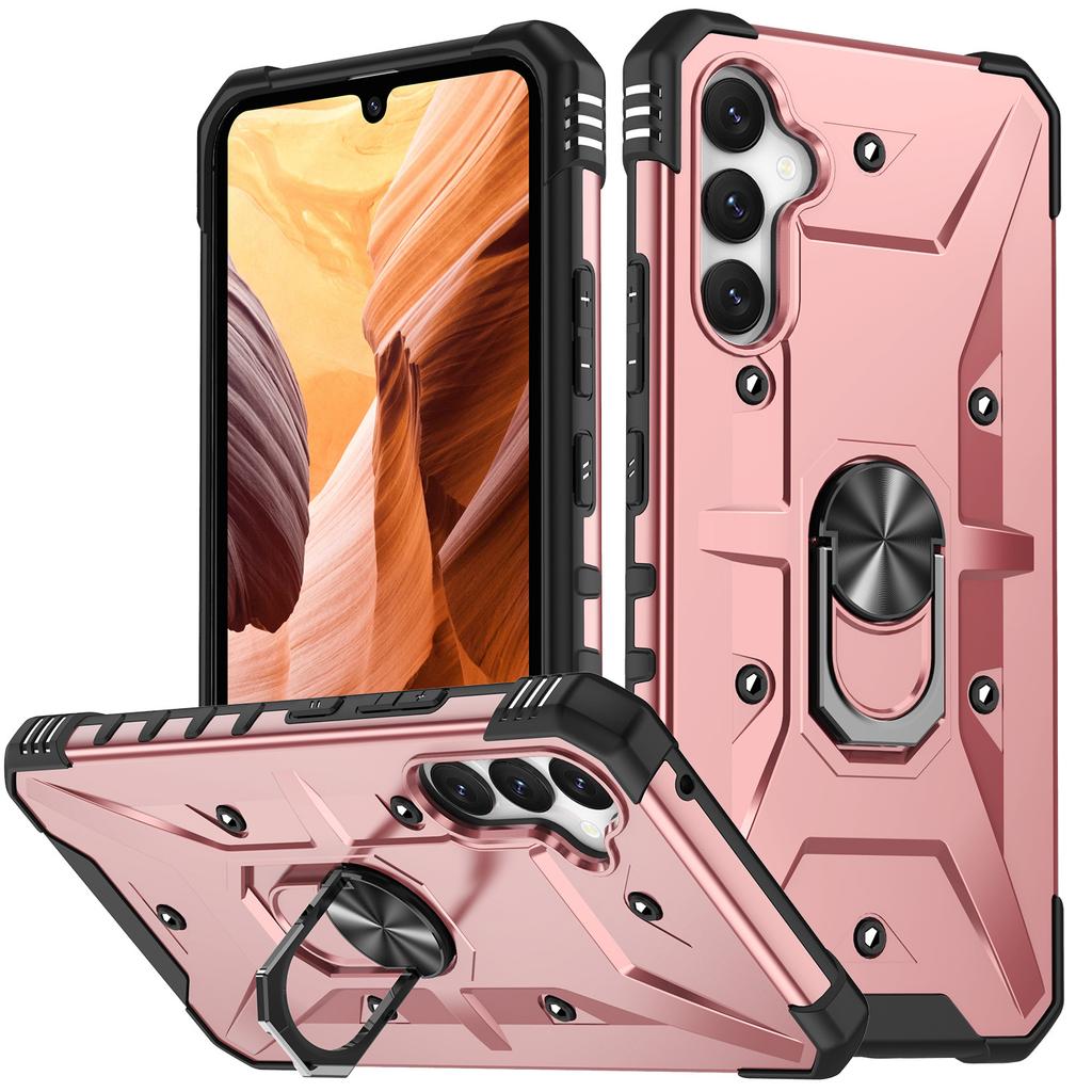 Applicable to Samsung A56 Q Jie mobile phone case A36 bracket A26 anti-drop A16/A55 protective case A35/A15