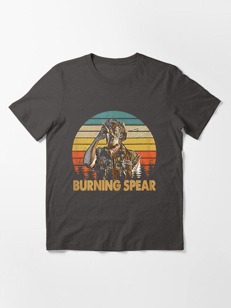Burning Spear Burning Art Spear Music Jamaican Singers Essential T-Shirt
