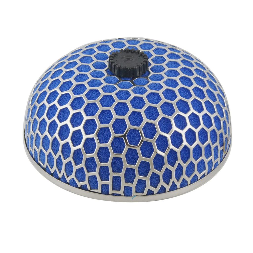 uxcell Mushroom Air Cold Kinoko Blue Filter, Intake, Turbocharged, Flow,