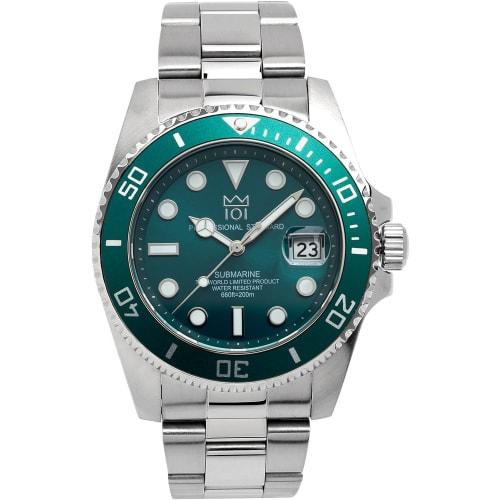 HYAKUICHI 101 No.1 Diver's Watch HYAKU1-001 (Aqua Green)