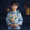 Spinning Axis Pinwheel Flower Lamp LED Warm Glow Rotating Windmill Light  Photography Props