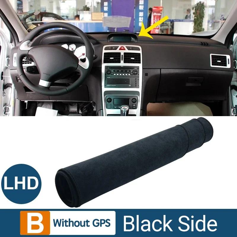 Carro Para Peugeot 307 SW CC 2004 2005 2006 2007 2008 2009 2010 2011 2012 2013 Painel de Instrumentos Cobertura Protetora Contra o Sol Tapetes Evitar Luzes