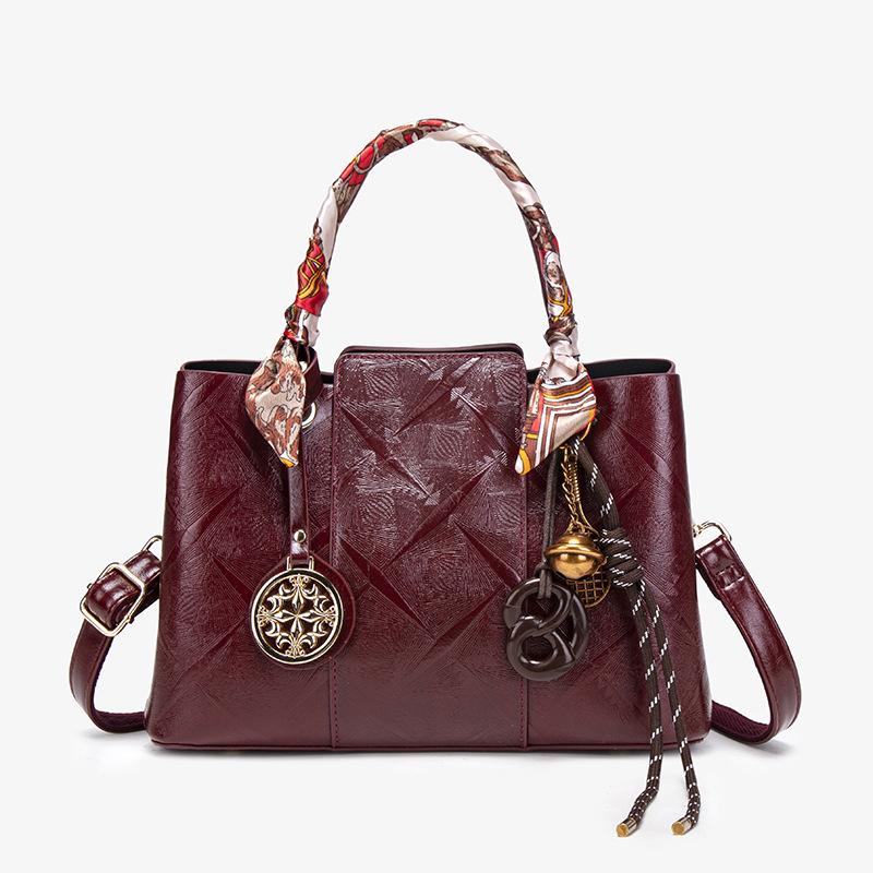 Niche Design, Large-Capacity Portable Women'S Bags, Mother Bags, Atmospheric High-End Messenger Women'S Bags
