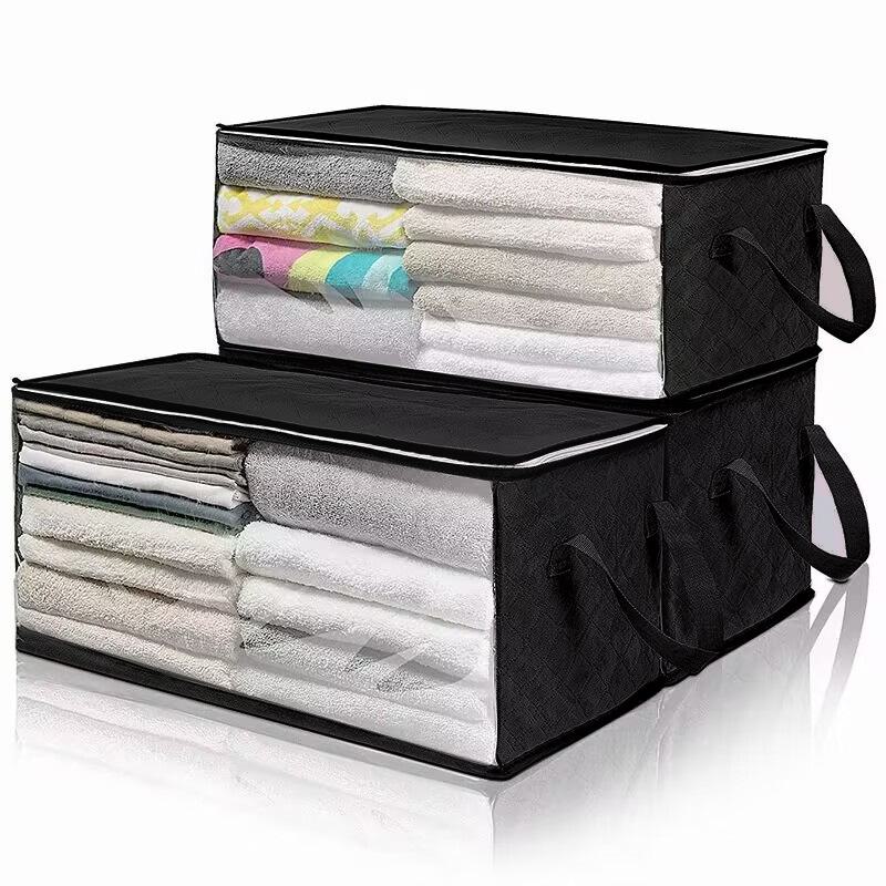 Cross-Border Perspective Window Storage Bag for Quilts and Clothes