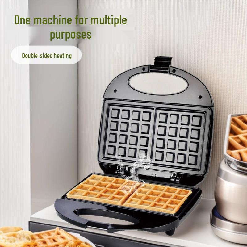 

SOKANY 113 Compact Breakfast Machine: Waffle, Toast, and Grill Press 23*23*8.5 cm